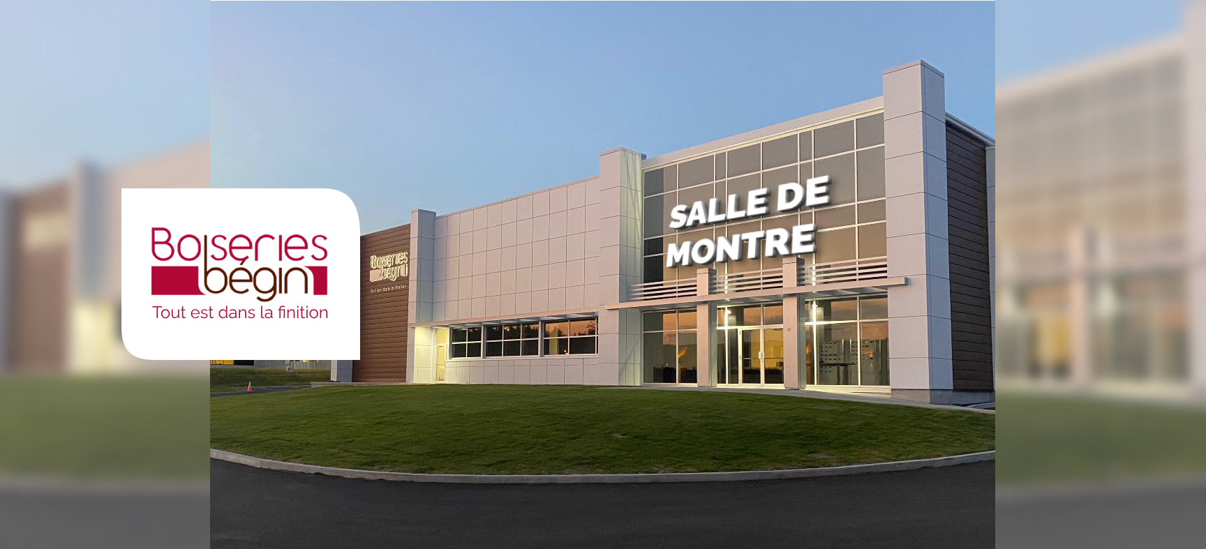 Salle de montre de Boiseries Bégin, 1301 Arthur-Dupéré à Québec